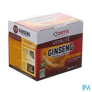 Ortis Ginseng Imperial Dynastie Bio Z/alc. 20x15ml