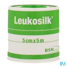 Afbeelding in Gallery-weergave laden, Leukosilk Deksel Kleefpleister 5,00cmx5m 1 0102400
