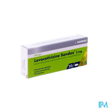 Afbeelding in Gallery-weergave laden, Levocetirizine Sandoz 5mg Comp Enrob. 20 X 5mg
