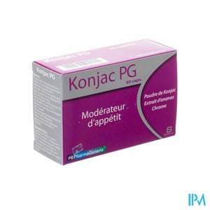 Konjac Pg Pharmagenerix Caps 40