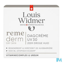 Load image into Gallery viewer, Widmer Remederm Dagcreme Uv 30 50ml
