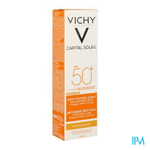 Load image into Gallery viewer, Vichy Cap Id Sol Ip50+ Cr A/pigmentvlek 3in1 50ml
