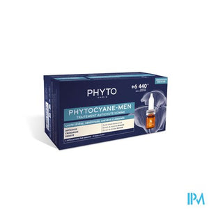 Phytocyane Men Trait. Chute Progr. Fioles 12x3,5ml