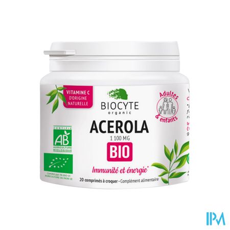 Biocyte Acerola 1100mg Bio Comp 20