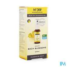 Afbeelding in Gallery-weergave laden, Bachbloesem Bio N°39 Noodgevallen Spray 20ml
