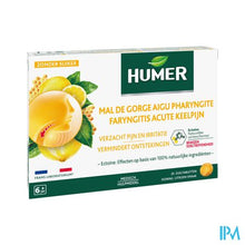 Afbeelding in Gallery-weergave laden, Humer Faryngitis Acute Keelpijn Honing&citr.past20
