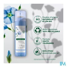 Afbeelding in Gallery-weergave laden, Klorane Capil. Droogsh Vlasvezels Bio Spray 150ml
