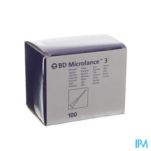 Bd Microlance 3 Naald 23g 1 Rb 0,6x25mm Blauw 100