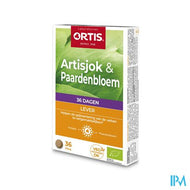 Ortis Artisjok-paardebloem Bio Tabl 2x18