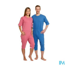 Afbeelding in Gallery-weergave laden, Suprima 4080 Patientoverall 1/2 Arm-knie Jeans M
