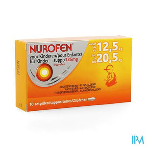 Nurofen Kind 125mg Suppo 10x125mg