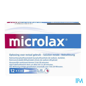 Microlax 12 X 5ml
