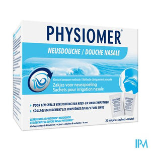 Physiomer Douche nasale au sel de mer Sachets 30