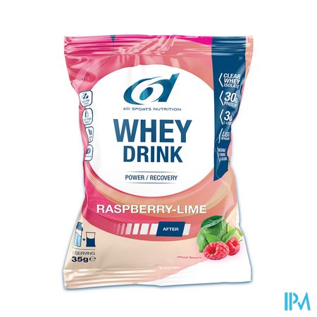 6d Whey Drink Raspberry&lime Pdr 8x35g