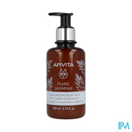 Apivita Body Creme Hydraterend Pure Jasmin 200ml