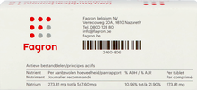 Afbeelding in Gallery-weergave laden, Natriumbicarbonaat 1g Ud Tabl 50 Fag
