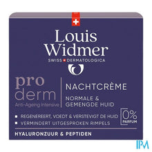 Load image into Gallery viewer, Widmer Proderm Nachtcreme Zonder Parfum 50ml
