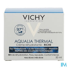 Afbeelding in Gallery-weergave laden, Vichy Aqualia Creme Rijk Reno 50ml
