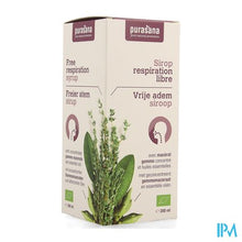 Load image into Gallery viewer, Purasana Vegan Puragem Siroop Vrije Adem 200ml
