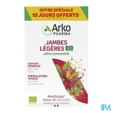 Afbeelding in Gallery-weergave laden, Arkofluides Lichte Benen Bio Amp 20+10 Gratis
