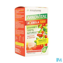 Load image into Gallery viewer, Arkovital Acerola 1000 Familypack Kauwtabl 60
