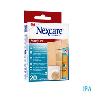 Nexcare 3m Family Set Assortiment Pleisters 20