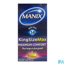 Load image into Gallery viewer, Manix King Size Max Condomen 14
