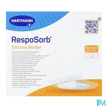 Load image into Gallery viewer, Resposorb Silicone Border 8x8cm 3 4130110
