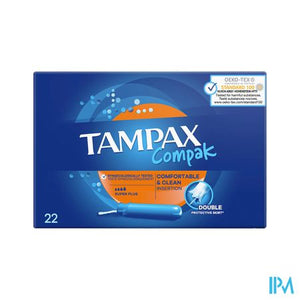 Tampax Compak Super Plus 22