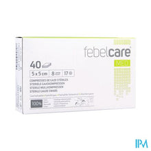 Afbeelding in Gallery-weergave laden, Febelcare Med1 Steriele Gaaskompres 5,0x5,0cm 40x1
