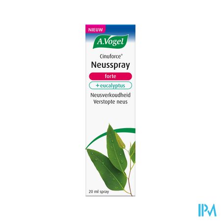A.vogel Cinuforce Neusspray Forte+eucalyptus 20ml