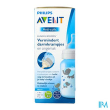 Afbeelding in Gallery-weergave laden, Philips Avent A/colic Zuigfles 260ml Blauw SCF821/15
