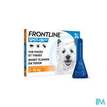 Load image into Gallery viewer, Frontline Spot On Hond 2-10kg Pipet 3x0,67ml

