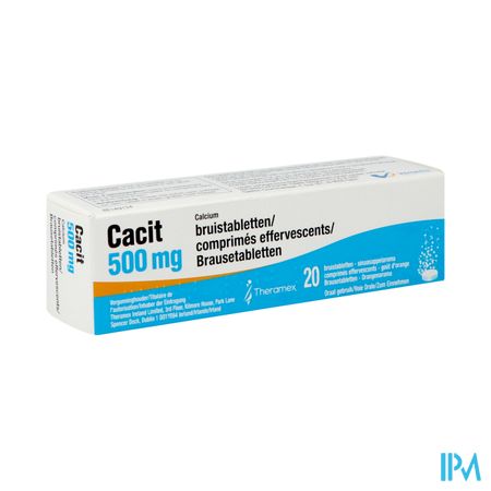 Cacit 500 Tabl Efferv. Tube 20x500mg