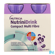 Afbeelding in Gallery-weergave laden, NutriniDrink Compact Multi Fibre Neutrale Smaak 4x125ml
