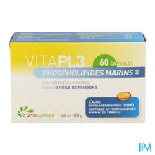 Afbeelding in Gallery-weergave laden, Vitapl3 Phospholipides Marins Caps 60
