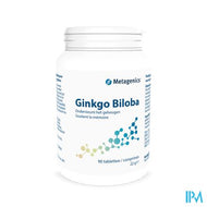 Ginkgo Biloba Tabl 90x60mg 1647 Metagenics