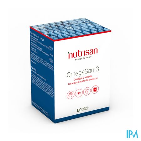 Omegasan 3 Nf 60 Capsules Molles Nutrisan