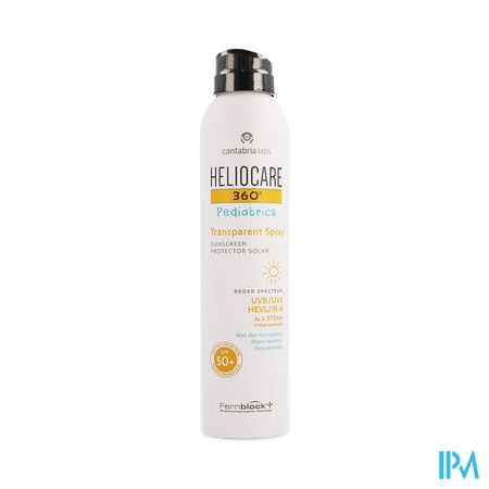 Heliocare 360 Pediat.transparent Spray Ip50+ 200ml