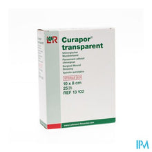 Afbeelding in Gallery-weergave laden, Curapor Transparant Steriel 10cmx 8cm 25 13102
