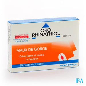 Oro Rhinathiol pastilles 30