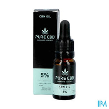 Afbeelding in Gallery-weergave laden, Pure Cbd 250mg Cbn 500mg Oil Full Spectrum 5% 10ml
