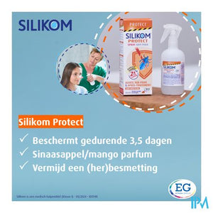 Silikom Protect Lotion Luizen          Spray 200Ml