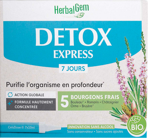 Herbalgem Detox Express Monodosissen 7x10ml