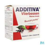 Additiva Vlierbessen Warme Drank Zakje 10