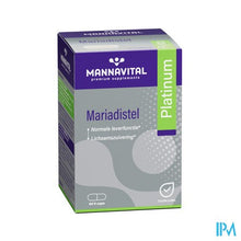 Load image into Gallery viewer, Mannavital Mariadistel Platinum V-caps 60
