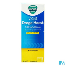Load image into Gallery viewer, Vicks Droge Hoest Siroop 180ml
