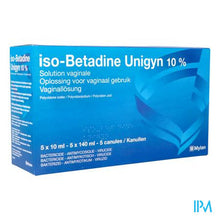 Load image into Gallery viewer, Iso Betadine Unigy 10% Opl Vaginaal Fl 5x10ml Nf
