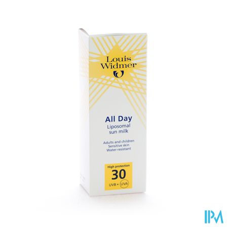 Widmer Sun All Day 30 Parf Tube 100ml