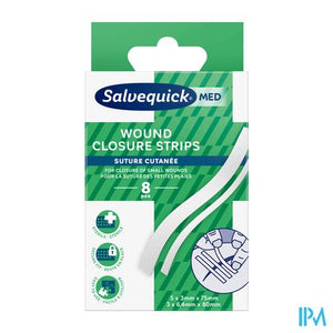 Salvequickmed Wound Closure Strips